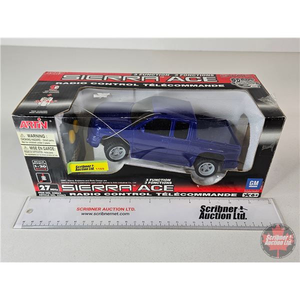 Remote Control Truck : Sierra Ace (ARTIN) (Scale 1:20) (Box Measures : 4-3/4"H x 11-1/2"W x 5"D)