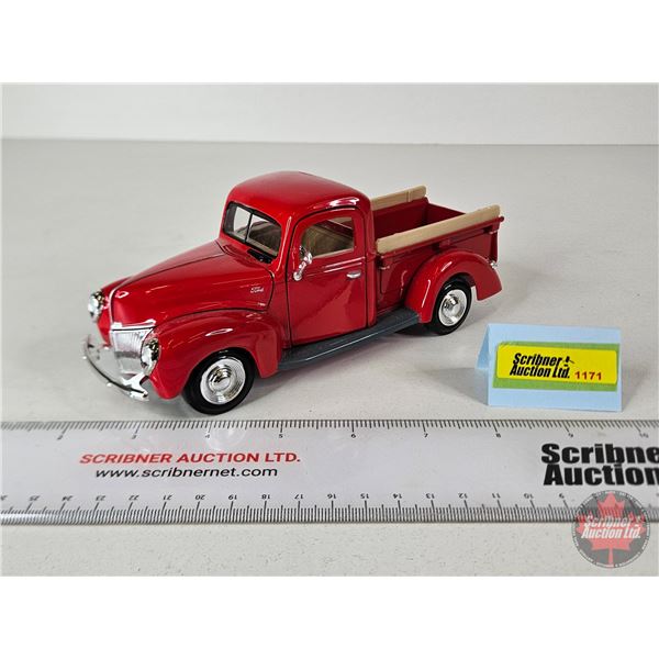 FORD 1940 Pickup Diecast Metal (Scale 1:24)