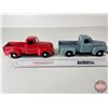 Image 6 : FORD Pickup 1948 (2) (Maisto) (Scale 1:25) (NOTE : Red one Missing Side Mirror)