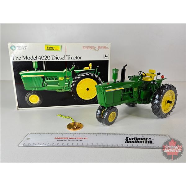 John Deere Model 4020 Diesel Tractor : Precision Classics #3 (ERTL) (Scale 1:16) (Box Measures : 8"H