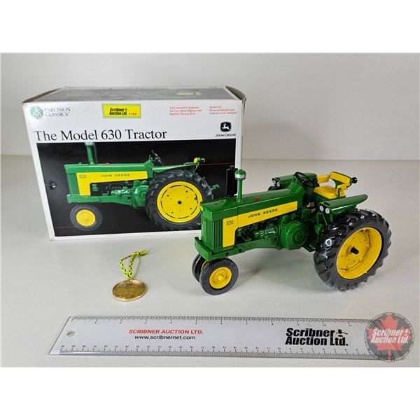 John Deere Model 630 Tractor : Precision Classics #21 (ERTL) (Scale 1:16) (Box Measures : 8"H x 11"W