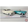 Image 4 : Chevrolet Cars (2) : Diecast Metal - Corvette - Fleetline (Scale 1:24)