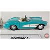 Image 5 : Chevrolet Cars (2) : Diecast Metal - Corvette - Fleetline (Scale 1:24)