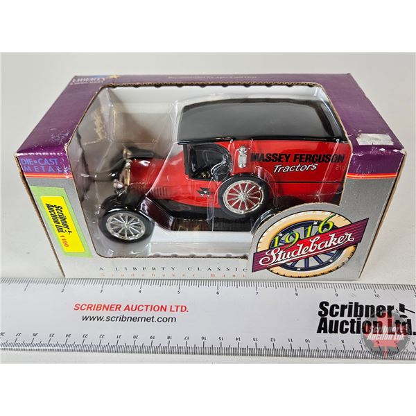 Truck Bank : Studebaker Massey Ferguson (Spec Cast) (Box Measures : 4"H x 8"W x 4"D)