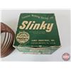 Image 4 : Vintage Slinky w/ Orig. Box (Copper) (Box Measures : 2-1/2"H x 3"W x 3"D)