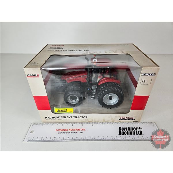 CASE IH Magnum 380 CVT Tractor : Prestige Collection (ERTL) (Scale 1:32) (Box Measures : 6"H x 10"W 