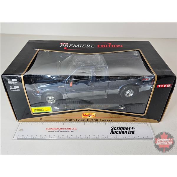 2005 Ford F-350 Lariat (Maisto) (NOTE : Has Been Taken Off Platform) (Scale 1:18) (Box Measures : 5-