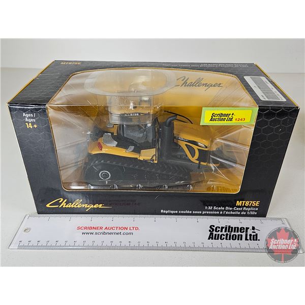 Challenger MT875E Tractor (Universal Hobbies) (Scale 1:32) (Box Measures : 6"H x 11"W x 6"D)