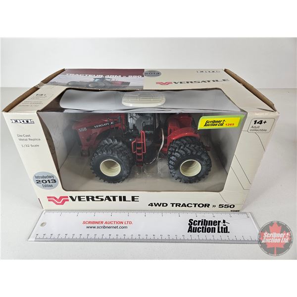 Versatile 550 : 4WD Tractor : Introductory 2013 Edition (ERTL) (Scale : 1:32) (Box Measures: 6"H x 1