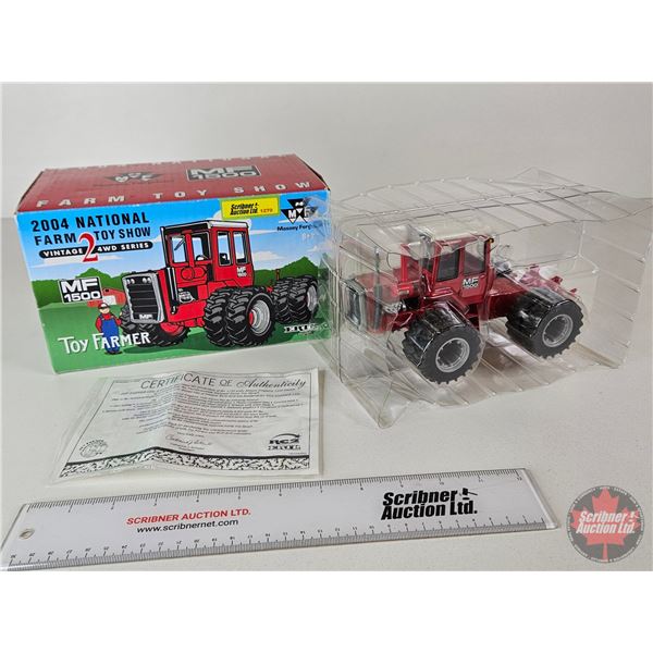 Massey Ferguson 1500 Tractor : 2004 National Farm Toy Show (ERTL) (Scale 1:32) (Box Measures : 5-3/4