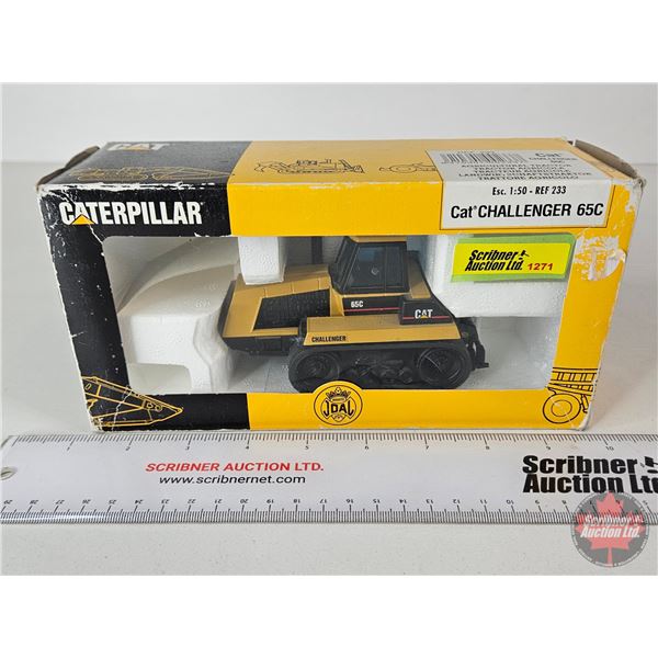 CAT : Caterpillar Challenger 65C (JOAL) (Scale 1:50) (Box Measures : 4-1/2"H x 8-3/4"W x 3"D)