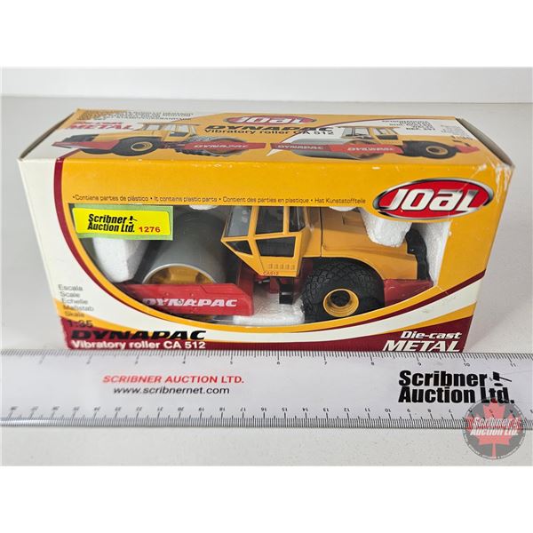 Dynapac Vibratory Roller CA 512 (JOAL) (Scale 1:35) (Box Measures : 4-1/2"H x 9"W x 3"D)
