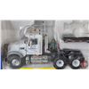 Image 2 : Mack Granite MP w/ Lowboy Trailer (First Gear) (Scale 1:50) (Box Measures : 4"H x 18"W x 3-1/4"D)