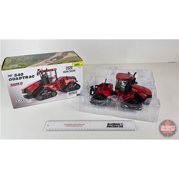 CASE IH 540 Quadtrac : 2020 Farm Show (ERTL) (Scale 1:32) (Box Measures : 6-1/2"H x 12"W x 6"D)