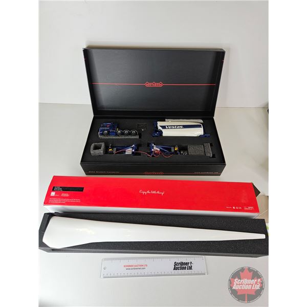 Nooteboom Mega Windmill Transporter c/w Turbine & White Series Windmill Wing (Handcrafted Scale Mode