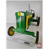 Image 3 : Custom Built Wooden John Deere 320 Tractor (NOTE : Back Wheels Plastic/Front Wheels Rubber) (Measure