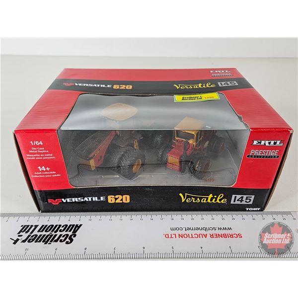 Versatile 620 & 145 Tractor Set : Prestige Collections (ERTL) Dusty Chasers (Scale 1:64)