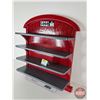 Image 2 : CASE IH Wooden Display Shelf (Custom) (Plywood) (Measures : 21"H x 19"W x 5-1/2"D)