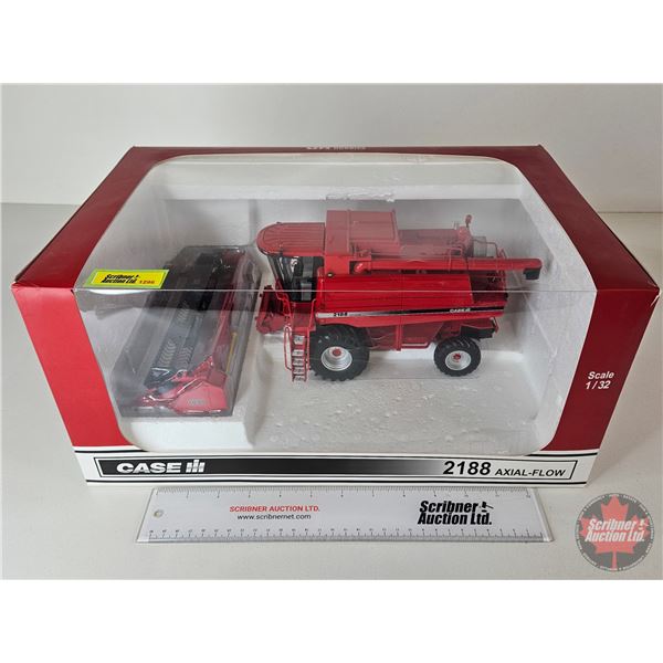 CASE IH 2188 Axial-Flow Combine (Universal Hobbies) (Scale 1:32) (Box Measures : 7-1/2"H x 16-1/4"W 
