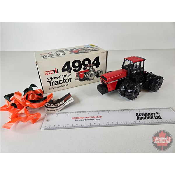 CASE IH 4994 Tractor (Made in West Germany) (Scale 1:35) (Box Measures :4"H x 8-3/4"W x 4"D)