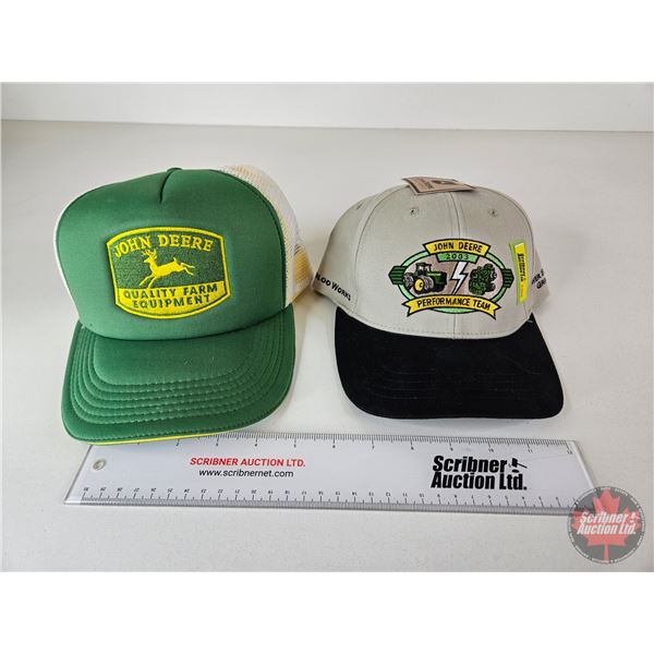 John Deere Caps (2) (Adjustable)