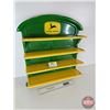 Image 2 : John Deere Wooden Display Shelf (Custom)  (Measures : 21"H x 19"W x 5-1/2"D)