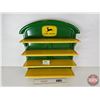 Image 3 : John Deere Wooden Display Shelf (Custom)  (Measures : 21"H x 19"W x 5-1/2"D)