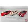 Image 1 : Chevrolet Cars (3) : Diecast Metal - Camaro's (2) - Corvette (1) (Scale 1:18)