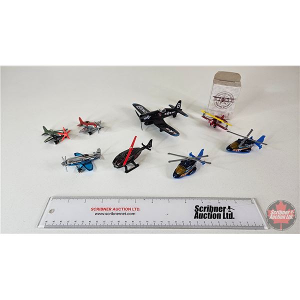 Variety of Airplanes & Helicopters (8)