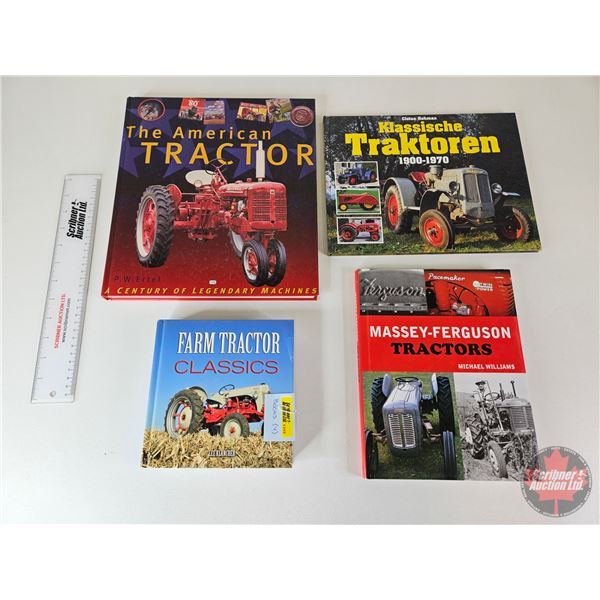 Variety of Tractor Hardcover Books (4)