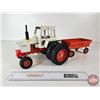 Image 2 : CASE 1570 Tractor w/ Duals & Farm Wagon (ERTL) (Scale 1:16)