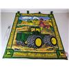Image 6 : John Deere Home Decor : - Pillows - Padded Blanket (Measures : 32"H x 60"W) - Wall Tapestry (Measure
