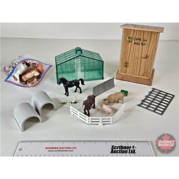 Variety of Farm Animal Toys & Accessories