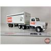 Image 4 : Pressed Steel Toy Truck & Trailer : CASE (ERTL) (Measures : 16-1/2"L)