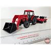 Image 2 : CASE IH 5230 Tractor w/ FEL & Tandem Disc (ERTL) (Scale 1:32)