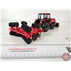 Image 7 : CASE IH 5230 Tractor w/ FEL & Tandem Disc (ERTL) (Scale 1:32)
