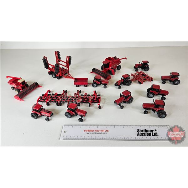 Variety of IH Tractors, Combines & Implements (Most Scale 1:64)