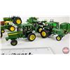 Image 2 : Variety of John Deere Tractors, Combine & Implements (Most Scale 1:64)