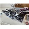 Image 2 : 1968 Dodge Charger Body Shop Diecast Activity Set : "Bullitt" (American Muscle) (Scale 1:18) (Box Me