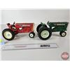 Image 6 : Tractors (2) : Cockshutt 1850 & Oliver 1850 (ERTL) (Scale 1:16)