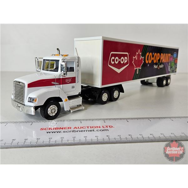CO-OP Semi Truck & Trailer (Scale 1:50) (Total Measures : 17"L)