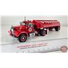 Image 2 : Texaco Tanker w/ Mack B-61 Truck (Franklin Mint Precision Models) (Scale 1:43) (Box Measures : 7"H x