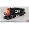 Image 6 : Lionel Canadian National GP-7 Locomotive : O Scale : 6-8031 (Box Measures : 6"H x 15-1/2"W x 3"D)
