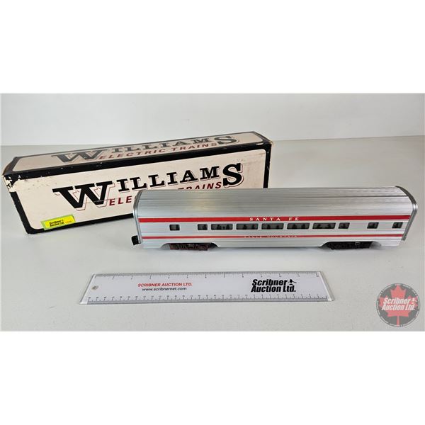 Williams Electric Trains : Santa Fe Diner: O Scale Train Car (Lighted) (Box Measures : 4-1/2"H x 17"