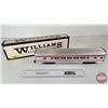 Image 1 : Williams Electric Trains : Santa Fe Diner: O Scale Train Car (Lighted) (Box Measures : 4-1/2"H x 17"