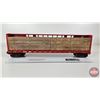 Image 2 : Rail King M.T.H. Electric Trains : Canadian Pacific Center I-Beam Flat Car w/ Lumber : O Scale : 30-