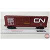 Image 2 : Rail King M.T.H. Electric Trains : Canadian National 40' Double Door Box Car : O Scale : 30-74567 (B
