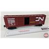 Image 3 : Rail King M.T.H. Electric Trains : Canadian National 40' Double Door Box Car : O Scale : 30-74567 (B