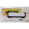 Image 1 : Rail King By M.T.H. Electric Trains : Canadian National Flat Car w/ Bulkheads & Lumber : O Scale : 3
