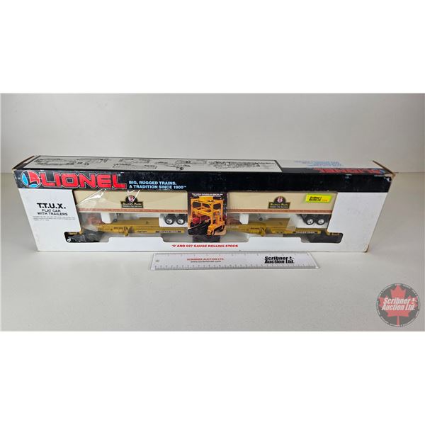 Lionel Southern Pacific T.T.U.X. Rolling Stock : O & O27 Gauge : 6-16345 (Box Measures : 7"H x 26"W 